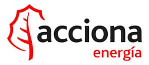 Logotipo de Acciona Energía, cliente de Grupo Luciano en Cedeira