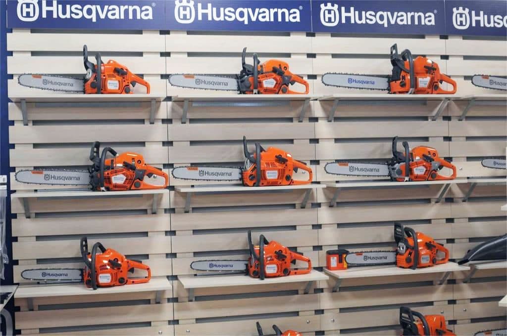Motosierras Husqvarna de la sección forestal de Ferretería Luciano en Cedeira
