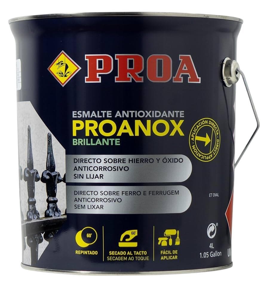Paso a paso: tratamiento de metales con Proanox antes de pintar
