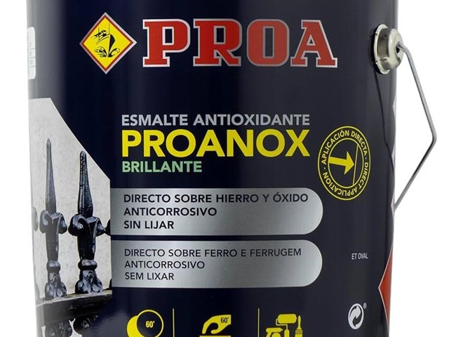 Paso a paso: tratamiento de metales con Proanox antes de pintar